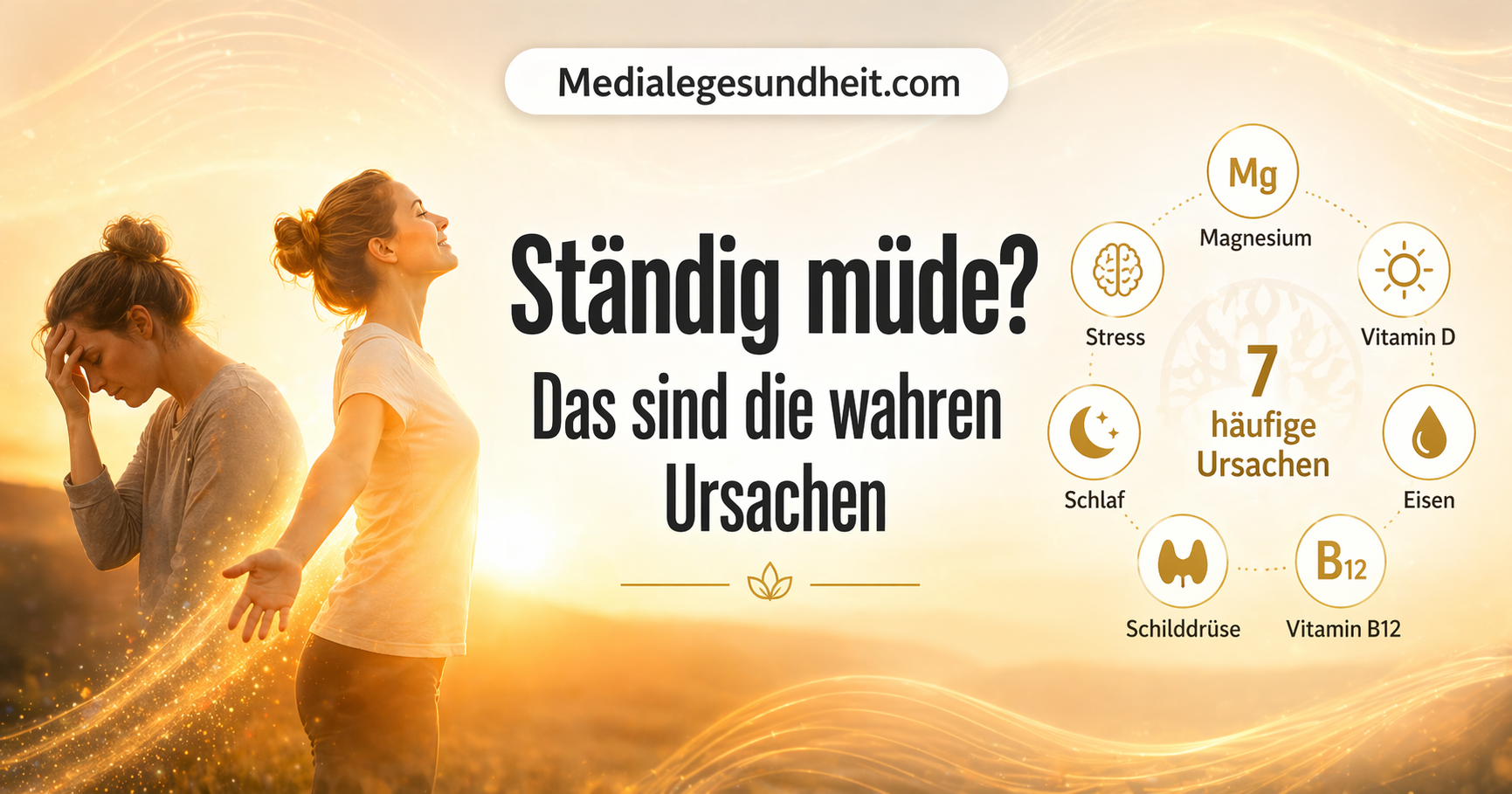 Ständig müde – 7 Ursachen die kaum jemand kennt (und was wirklich hilft)