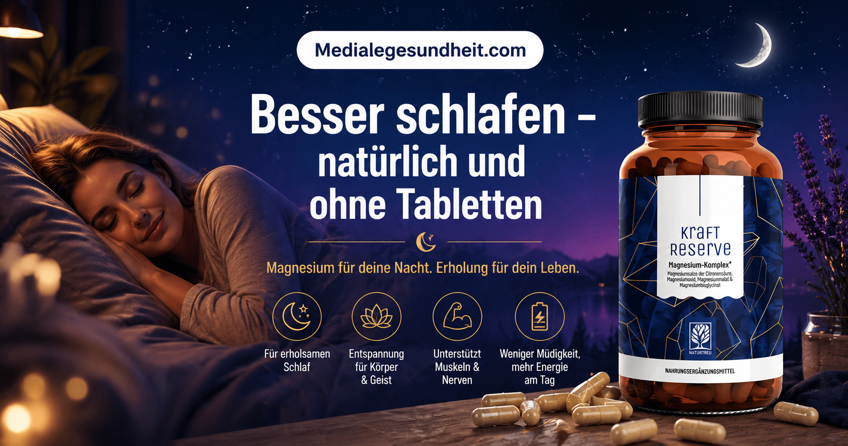 Schlaf natürlich verbessern – was wirklich hilft und was nicht