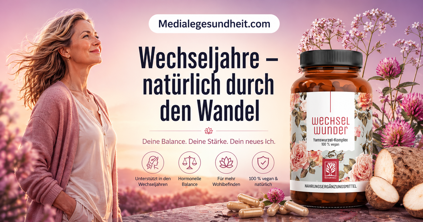 Wechseljahre Symptome natürlich lindern – was wirklich hilft