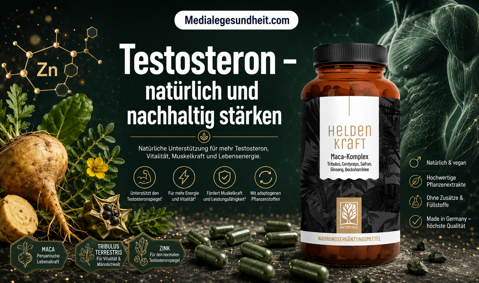 Testosteron natürlich erhöhen – was wirklich hilft und was nicht