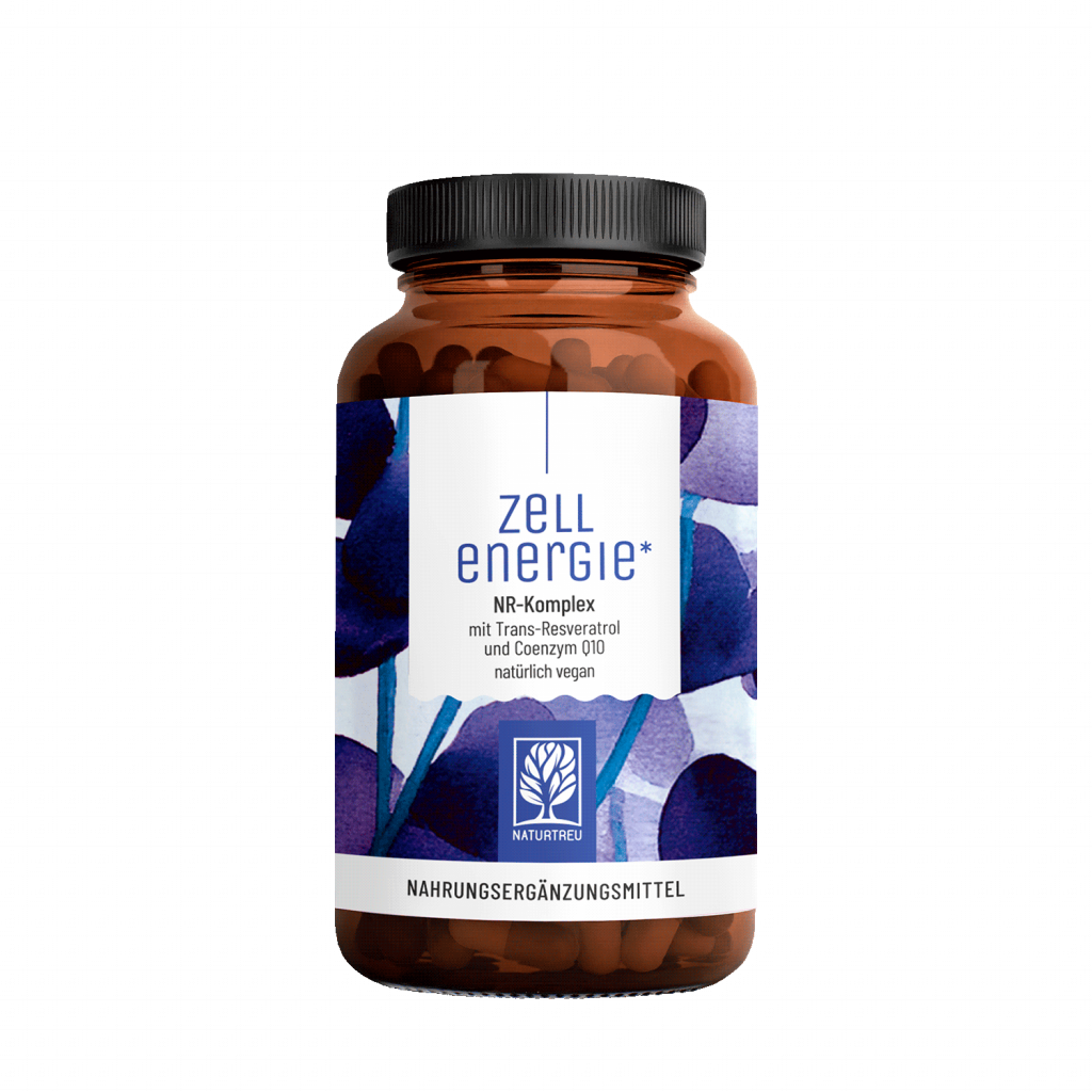 Naturtreu Zellenergie NAD+ NR Resveratrol Q10 Longevity Komplex vegan Made in Germany