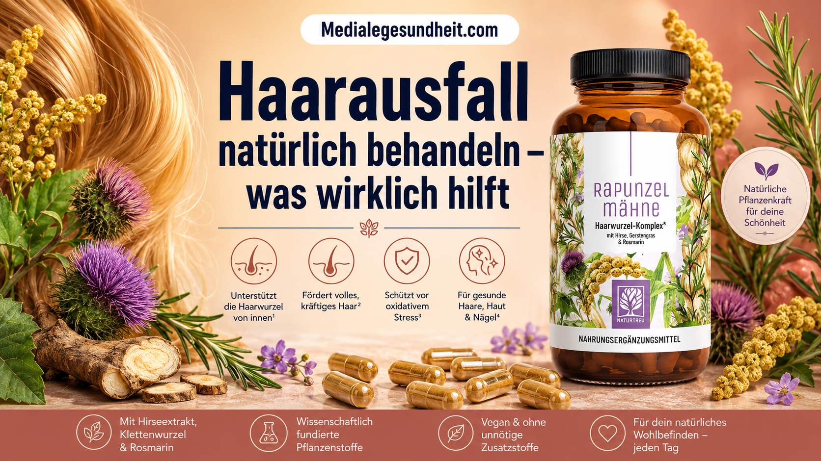 Haarausfall natürlich behandeln – was wirklich hilft