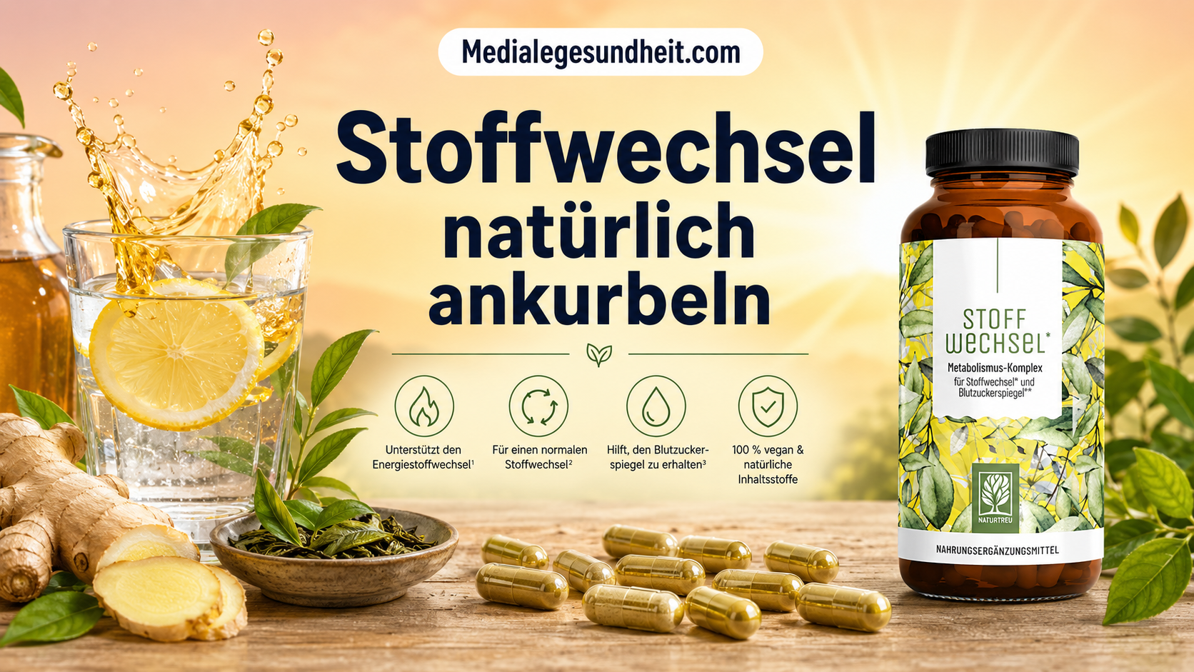Stoffwechsel natürlich ankurbeln – was wirklich hilft