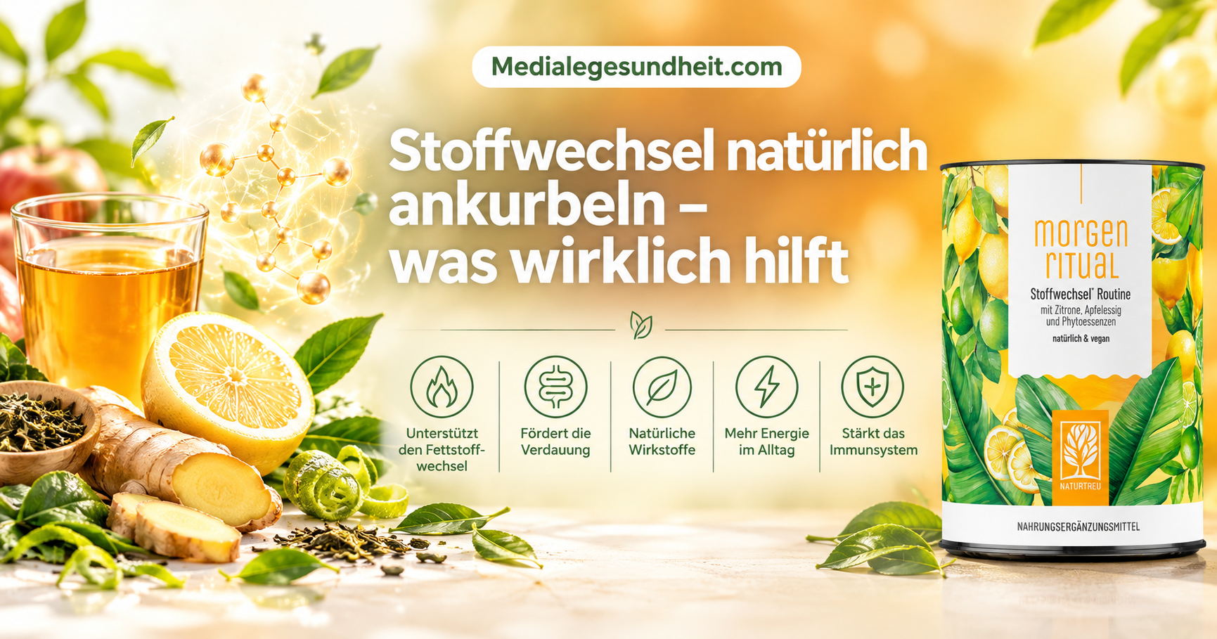 Stoffwechsel natürlich ankurbeln – was wirklich hilft