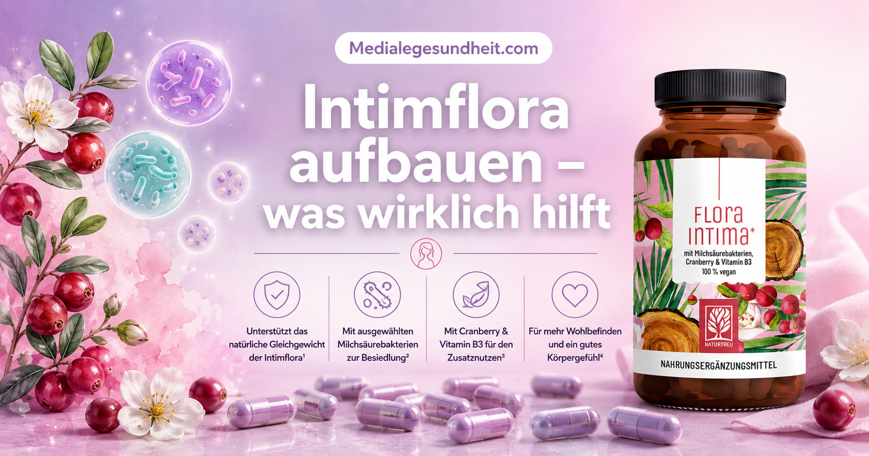 Intimflora aufbauen – was wirklich hilft