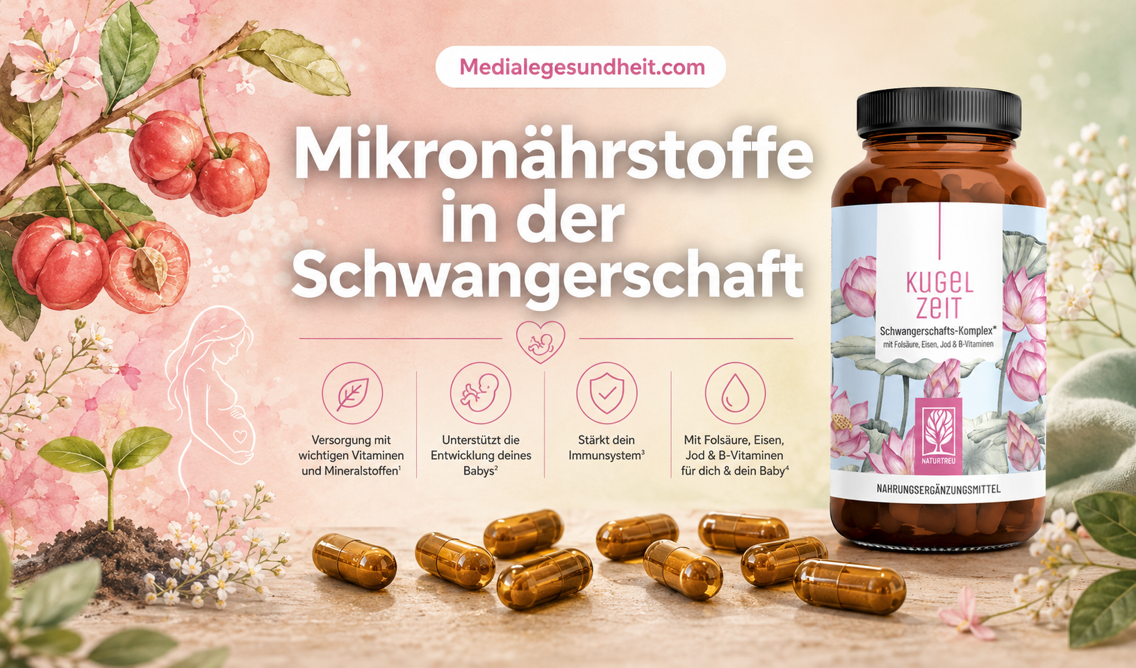 Mikronährstoffe in der Schwangerschaft – was wirklich wichtig ist