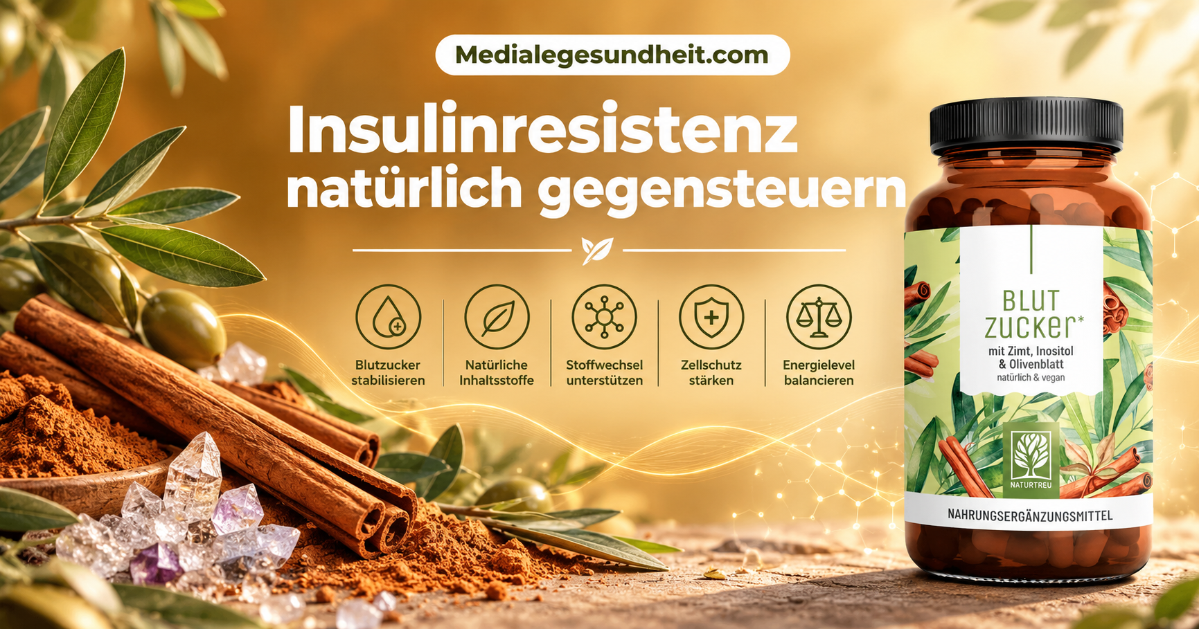 Insulinresistenz natürlich gegensteuern – was Mikronährstoffe leisten können