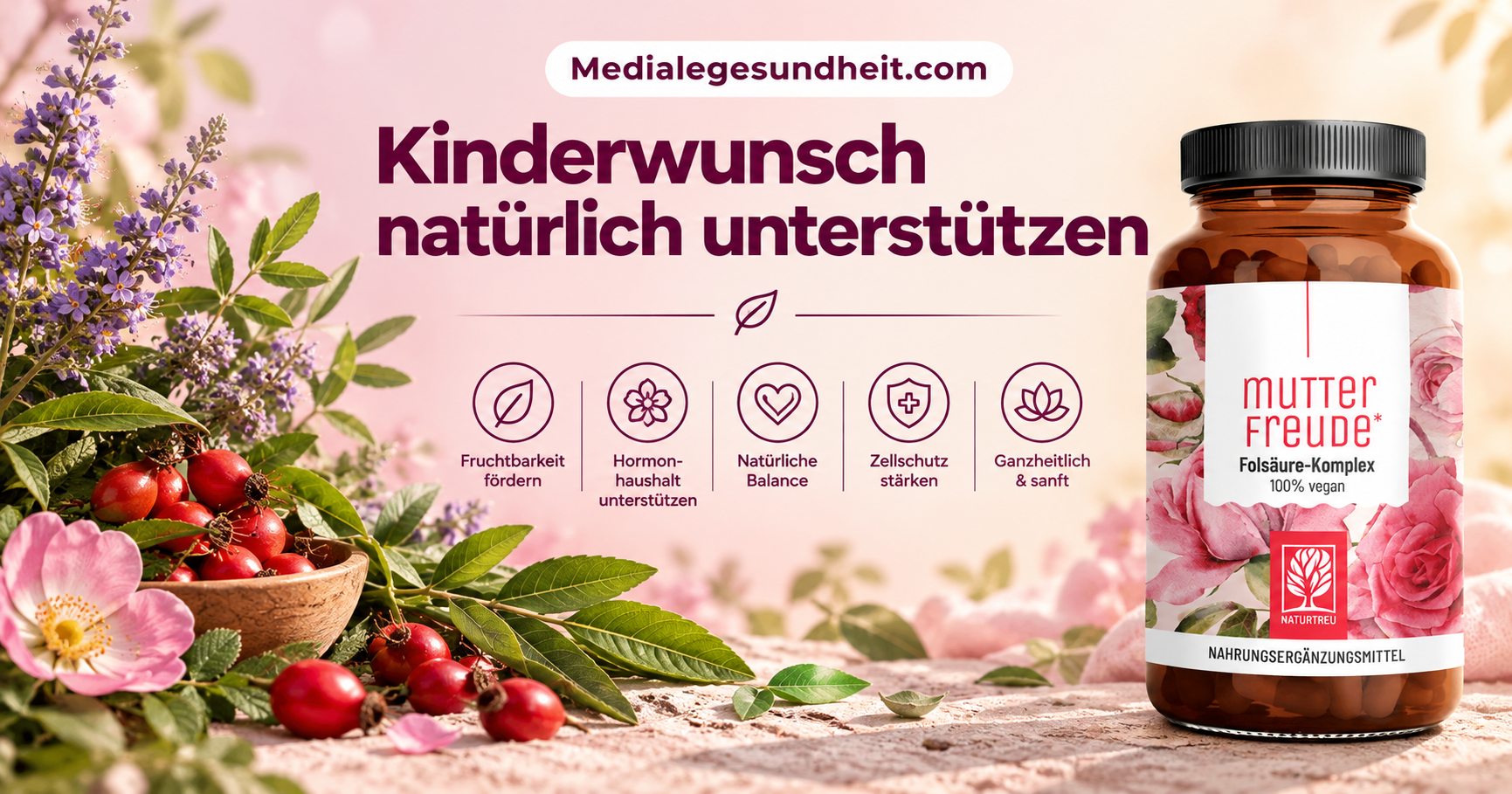 Kinderwunsch natürlich unterstützen – was Mikronährstoffe und Pflanzenkraft leisten können